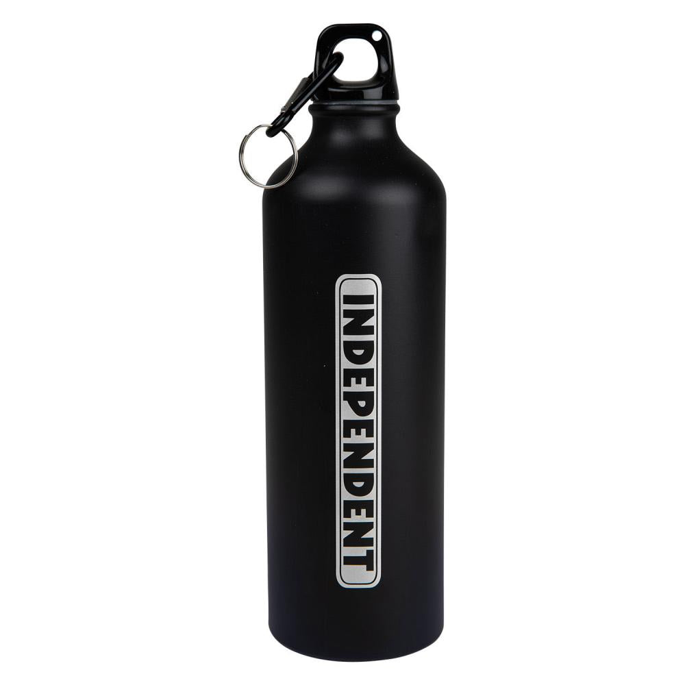 Independent Bar Aluminum Water Bottle Black