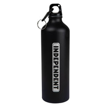 Load image into Gallery viewer, Independent Bar Aluminum Water Bottle Black
