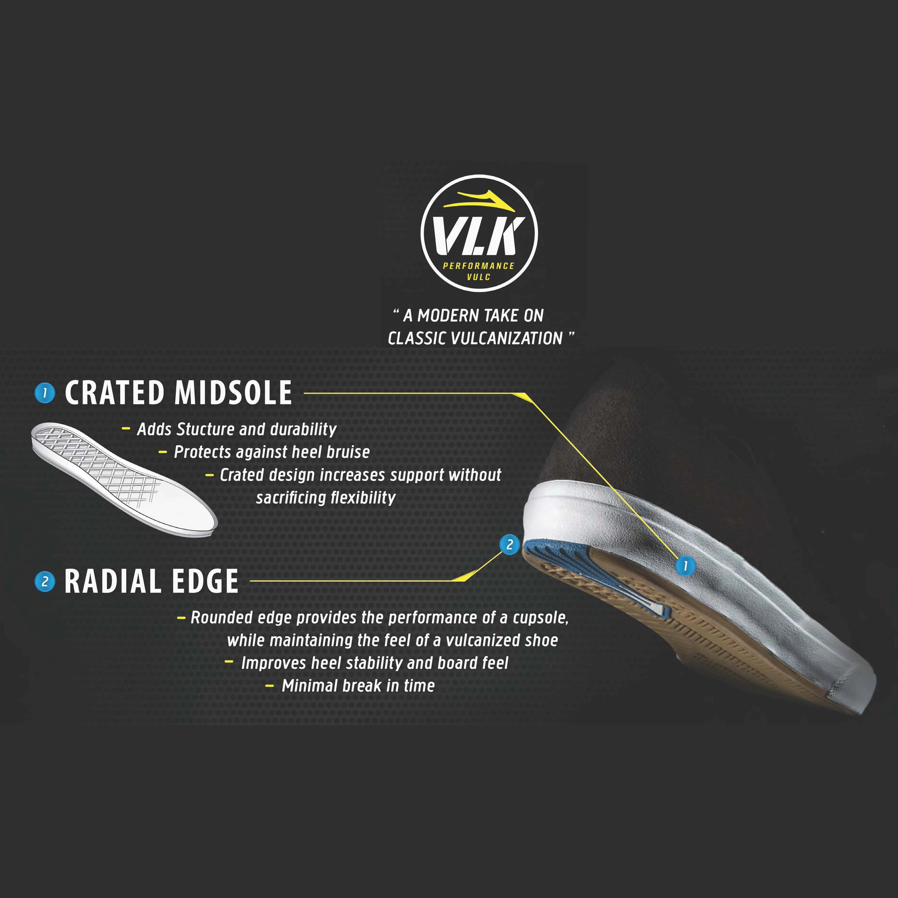 Lakai Conrad Elite VLK Skate Shoes Black Suede