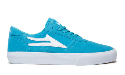 Lakai Manchester Skate Shoes - Cyan Blue Suede