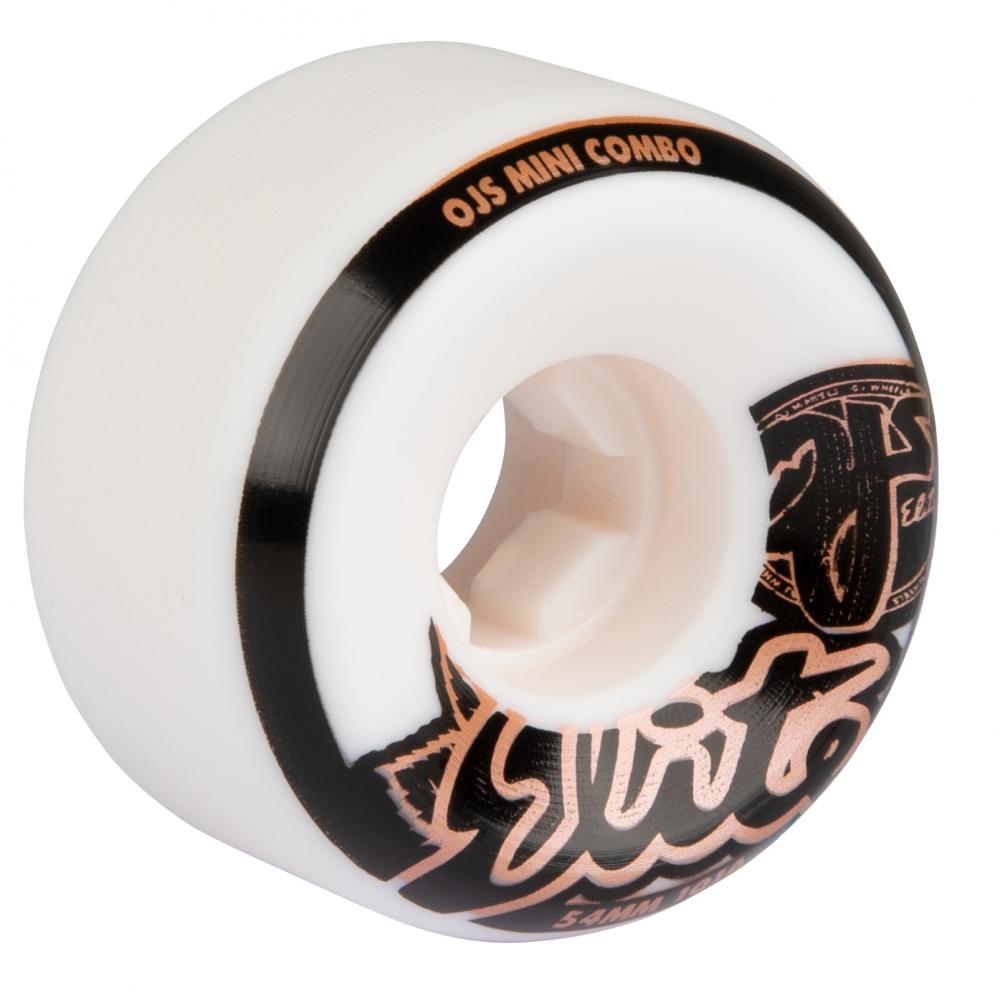 OJ Elite Wheels Elite Mini Combo 101a White 54 MM