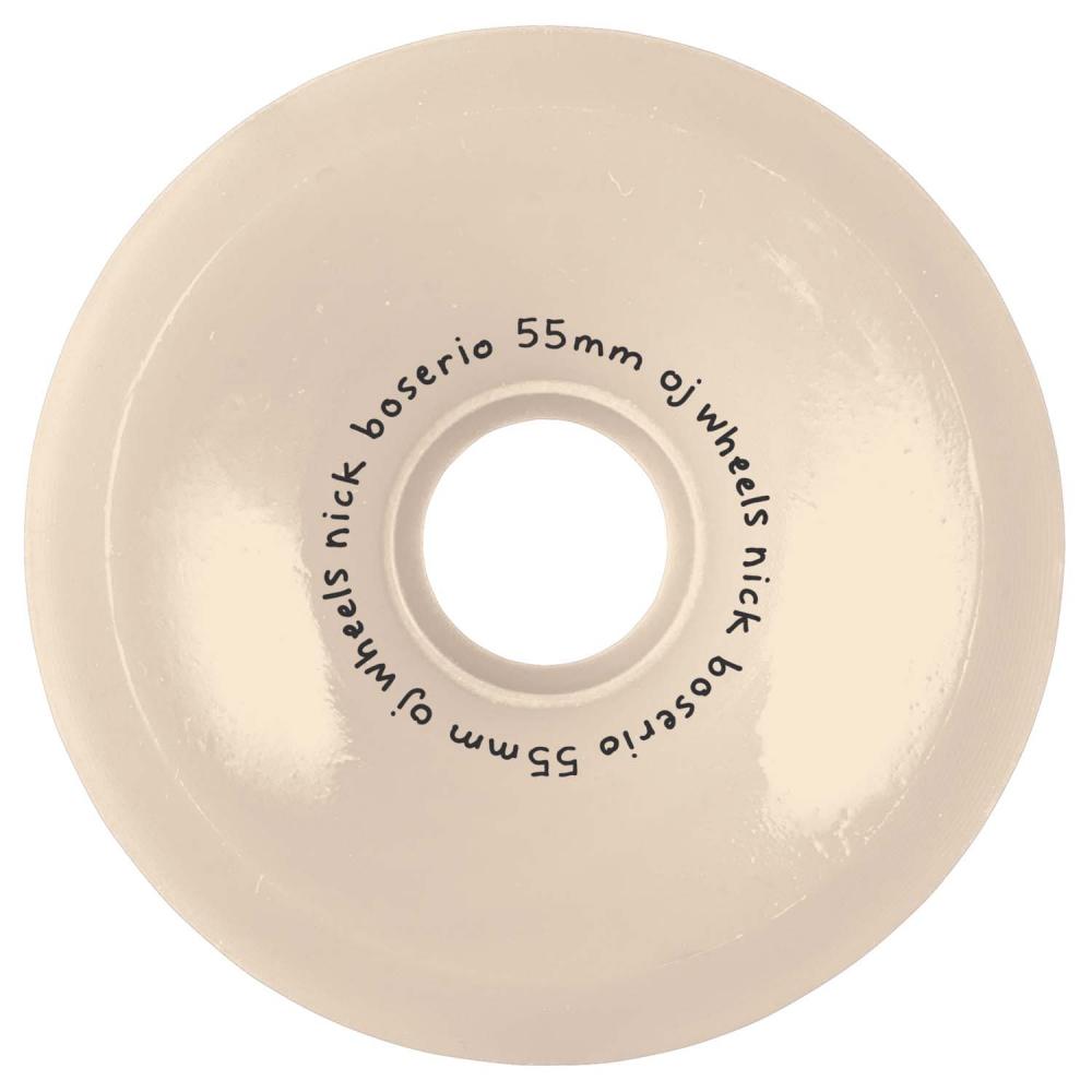 OJ Wheels Boserio Little Devil Super 99a	White 55 MM