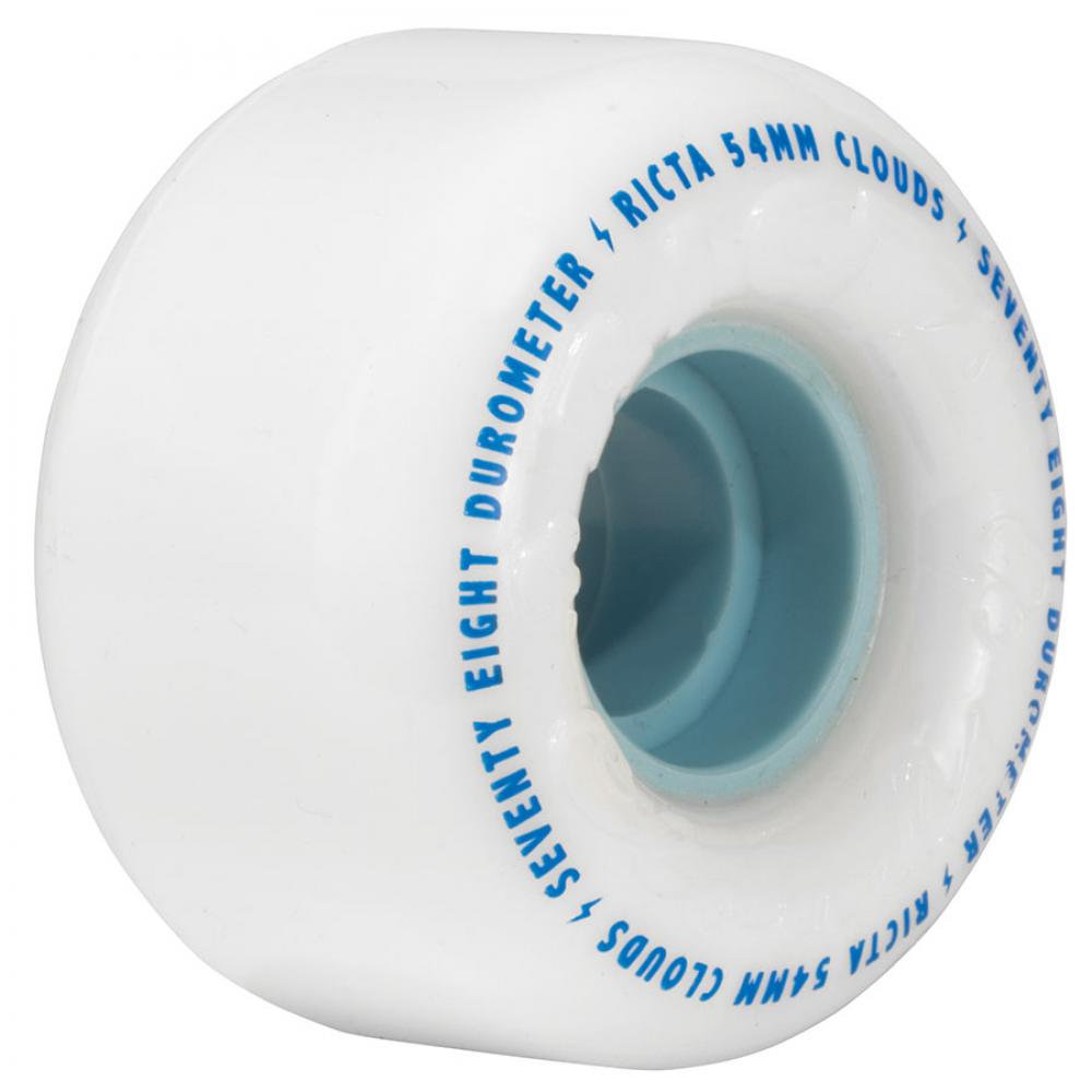 Ricta Wheels Clouds 78a White/Blue 60 MM