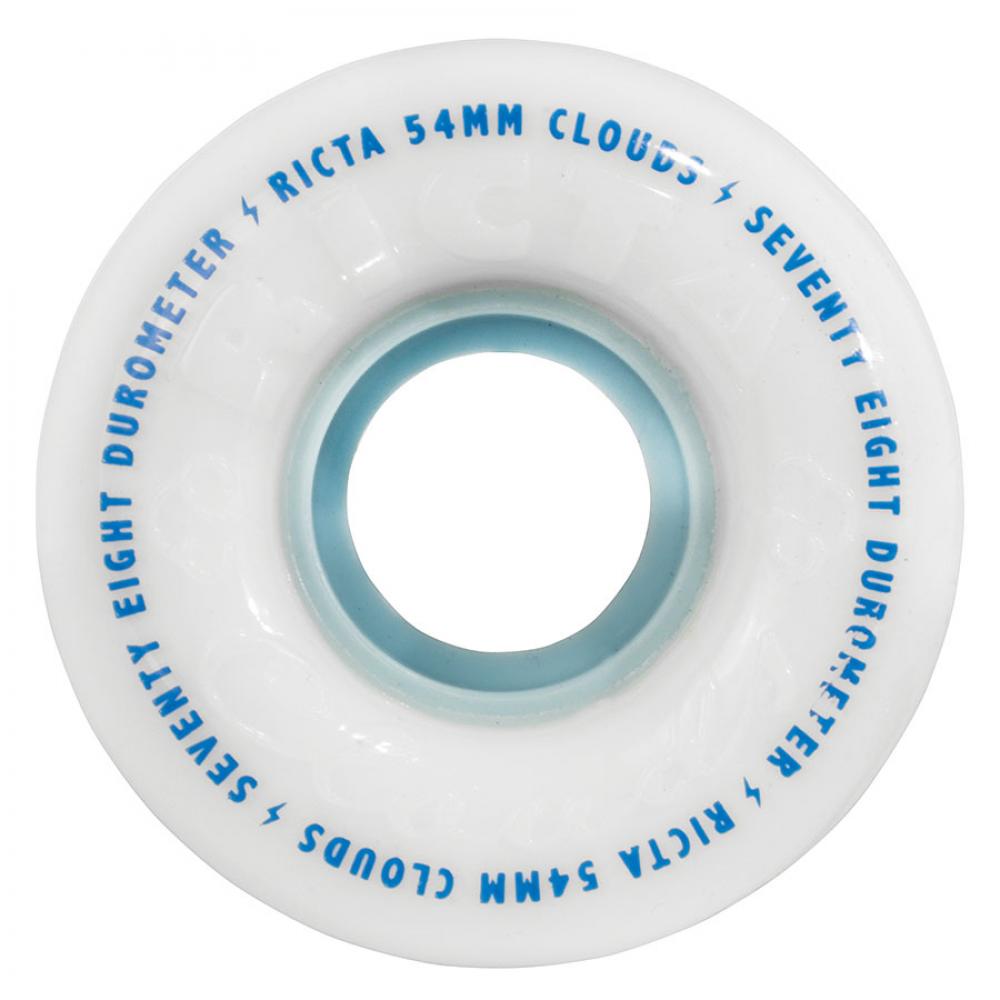 Ricta Wheels Clouds 78a White/Blue 60 MM
