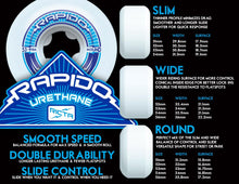 Load image into Gallery viewer, Ricta Wheels Chrome Clouds Black 92a White 54 MM
