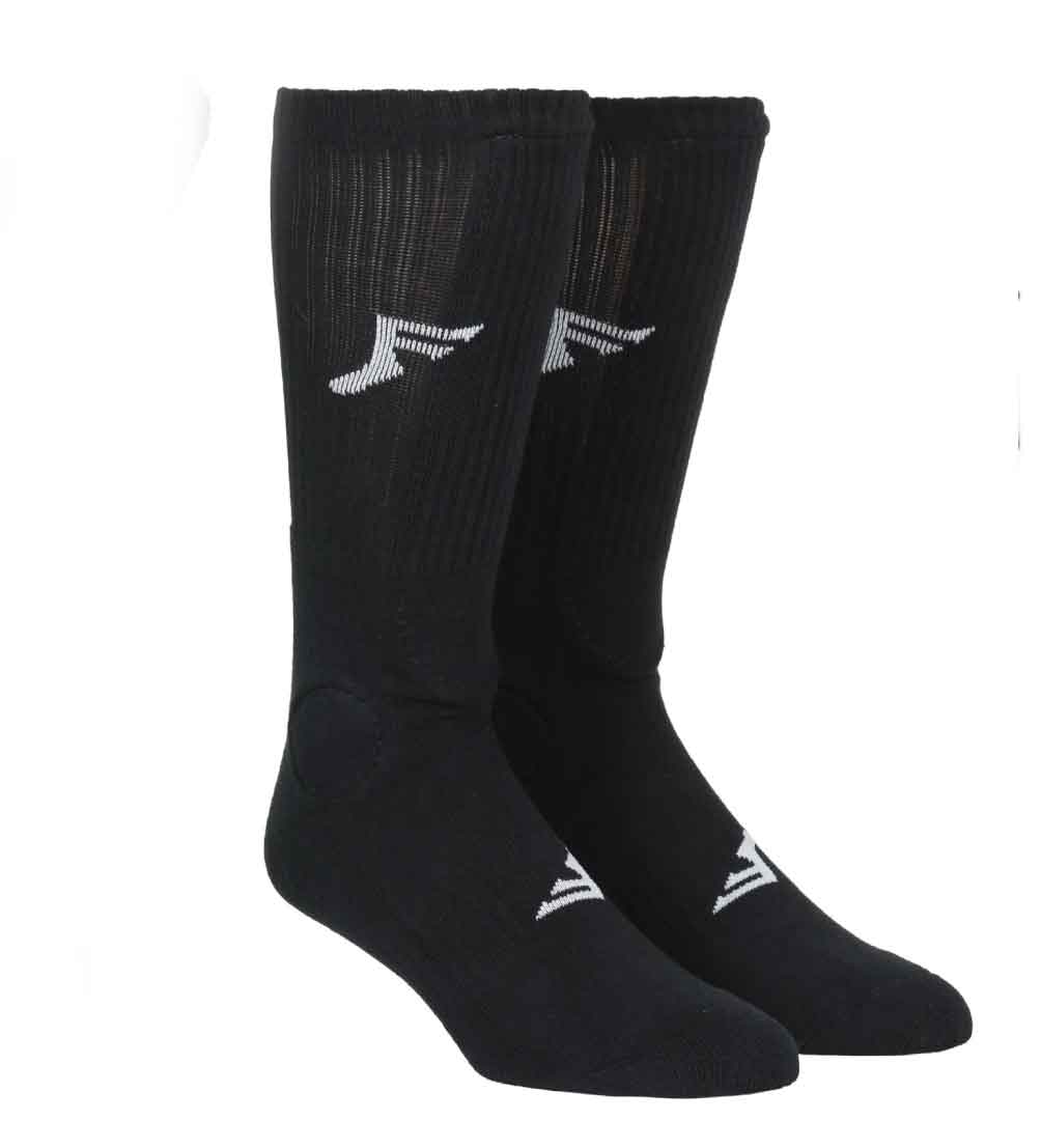 Footprint Knee High Painkiller Padded Shin Socks
