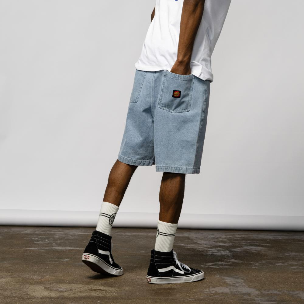 Santa Cruz Shorts Big Shorts Stone Wash