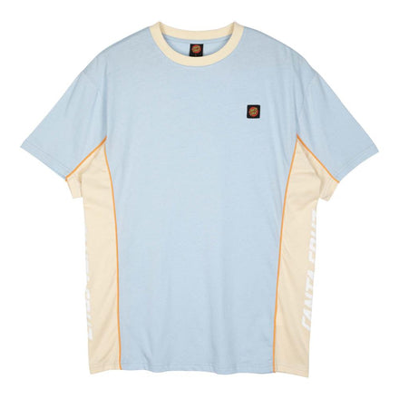 Santa Cruz T-Shirt Strip Racer T-Shirt Fresh Blue/Blond Wood
