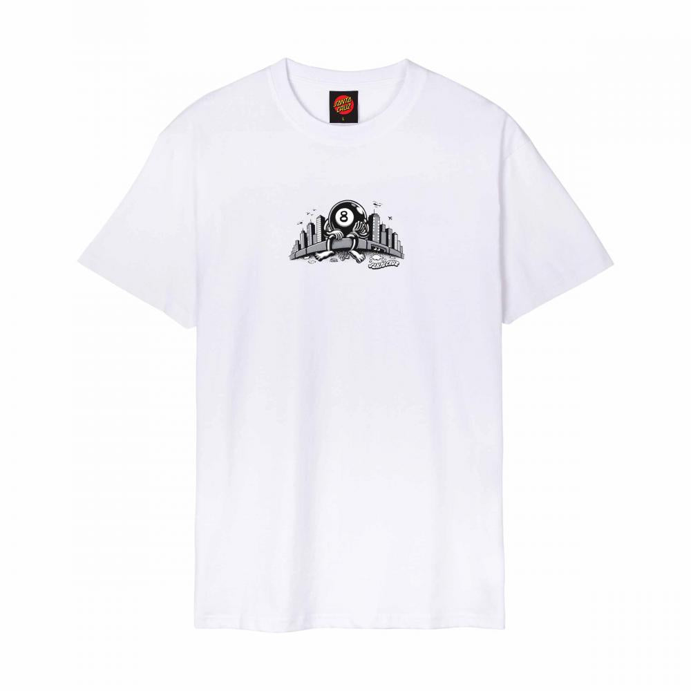 Santa Cruz T-Shirt Winkowski Curb Front T-Shirt White