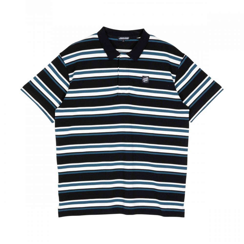 Santa Cruz SS Polo Cera SS Polo Shirt Black/Dark Teal