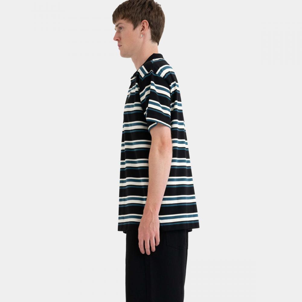 Santa Cruz SS Polo Cera SS Polo Shirt Black/Dark Teal