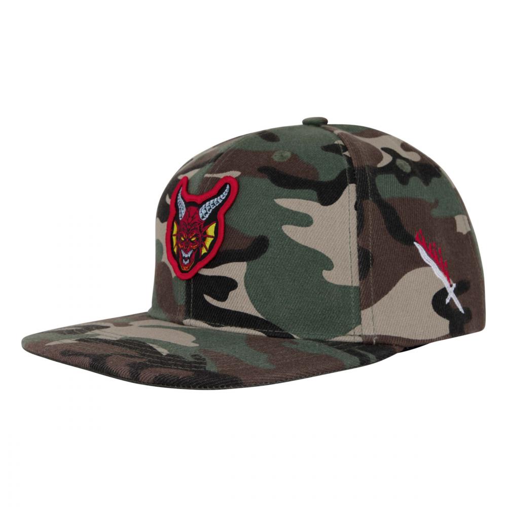 Santa Cruz Snapback Stranger Things Hellfire Club Camo