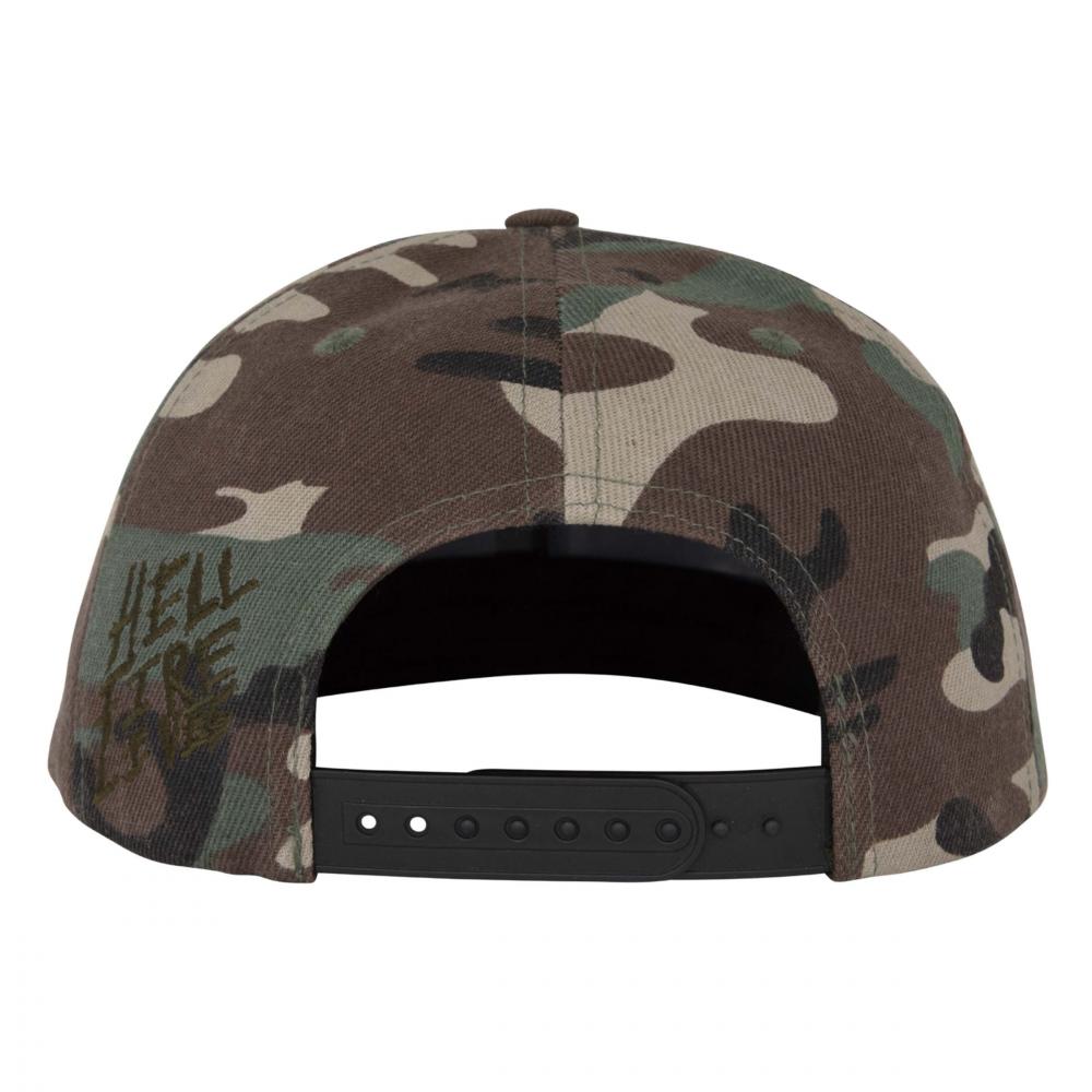 Santa Cruz Snapback Stranger Things Hellfire Club Camo