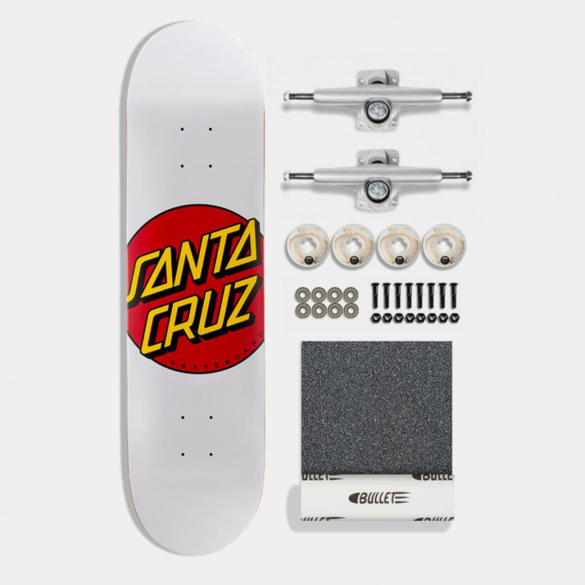 Santa Cruz Complete Kit Classic Dot w Bullet & Ricta White 8