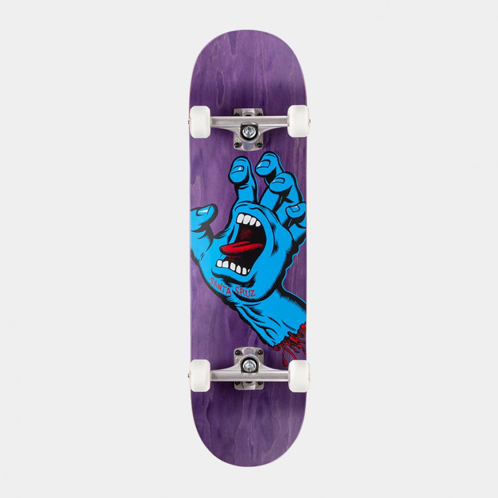 Santa Cruz Complete Kit Screaming Hand, Bullet & Ricta Purple 8.375"