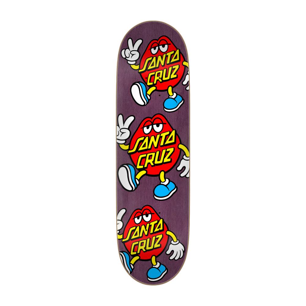 Santa Cruz Team Deck Dot Guy ATV Purple 8.8"