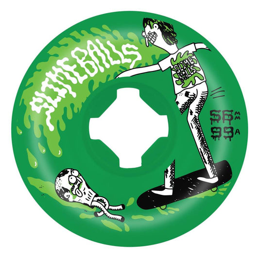 Slime Balls Wheels Jay Howell Speed Balls 99a Green 56 MM