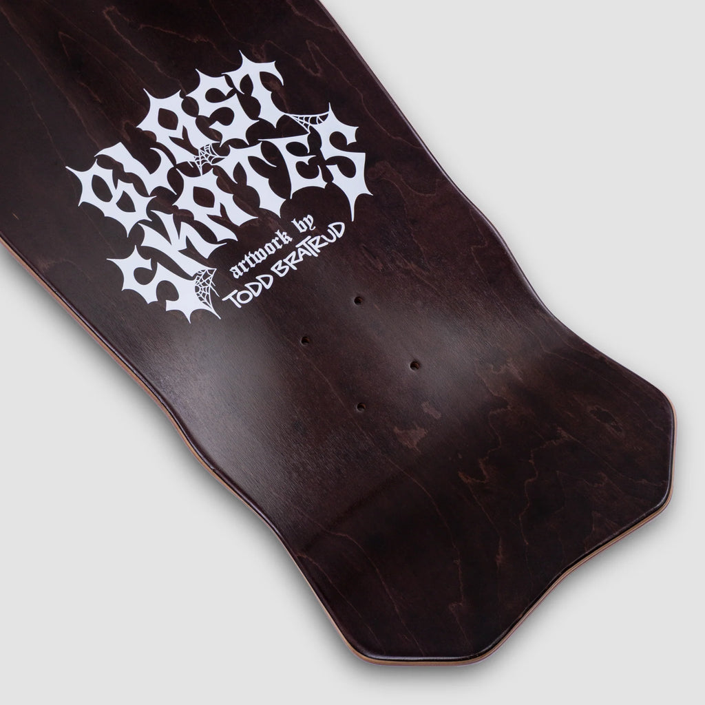Blast Skates Snellings Spiders Skateboard Deck 10"