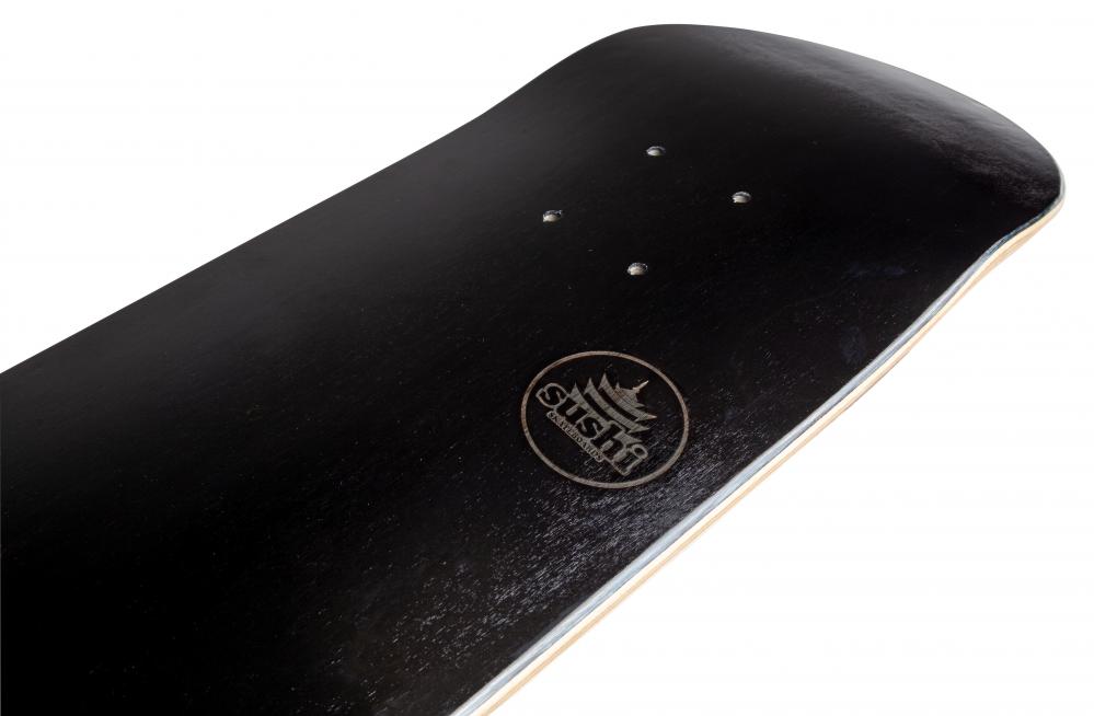 Sushi Decks Pagoda Stamp Black 8"