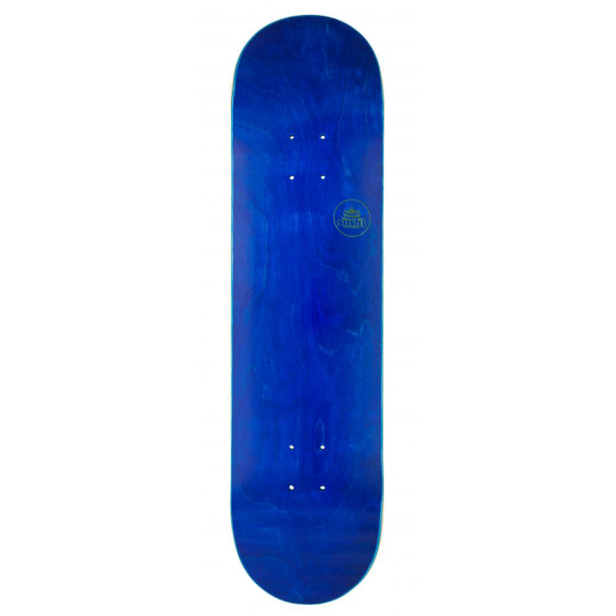 Sushi Decks Pagoda Stamp Blue 8.125"