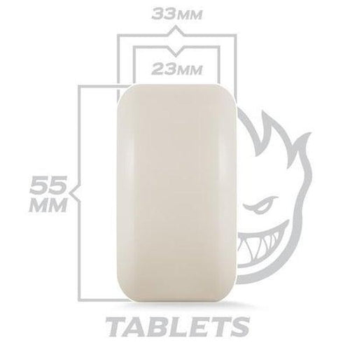 Spitfire Formula Four 99 Tablet Wheels 54mm Natural - profile