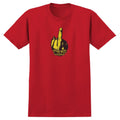 There T-Shirt Up Yours - (Red/Yellow) - Medium