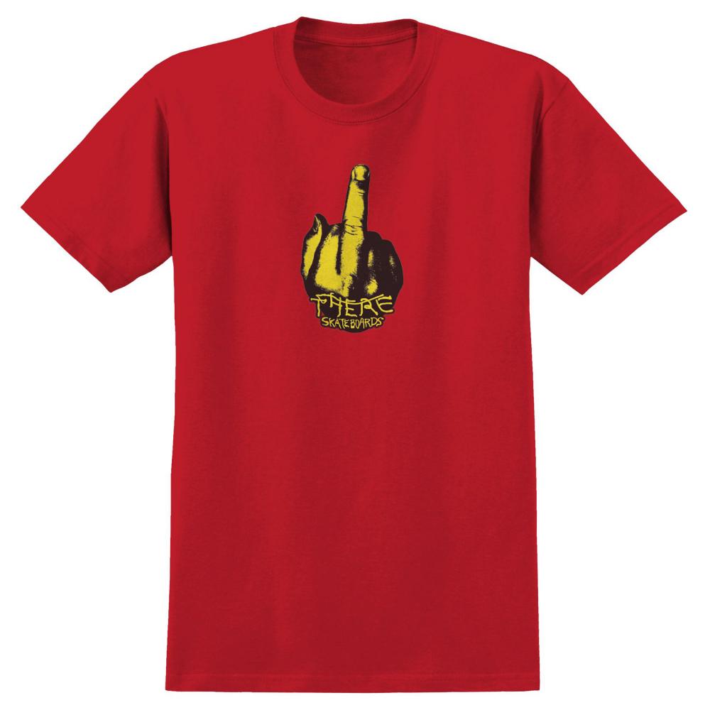 There T-Shirt Up Yours - (Red/Yellow) - Medium
