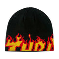 Thrasher Skully Beanie Flame Black