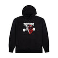 Thrasher x Spitfire Hood Thrash & Burn Black