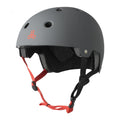 Triple Eight Helmet Dual Certified Gunmetal Grey