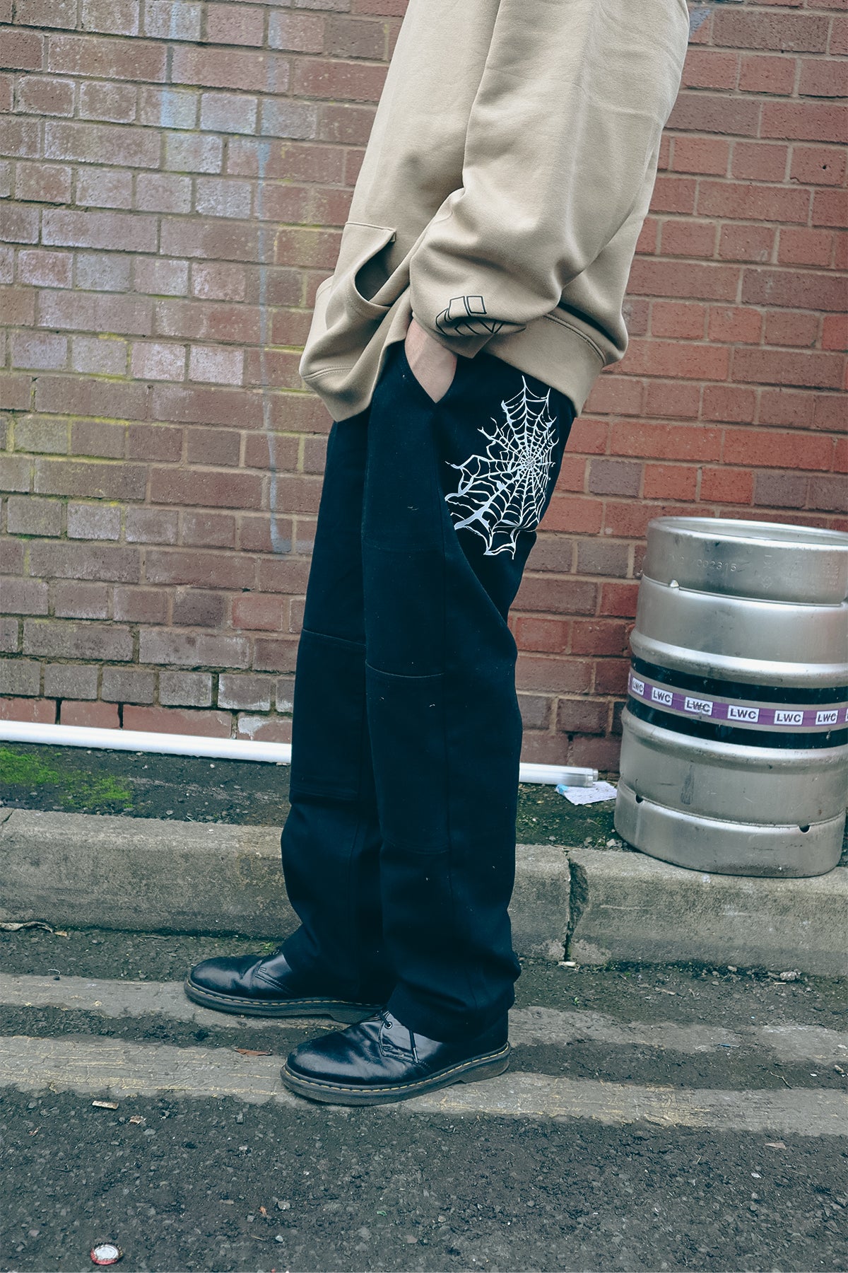 C.O.S.S Double Knee Canvas Web Trousers