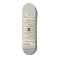 Chocolate Skateboard Deck Ink blot Cream Chris Roberts Twin 8.5"