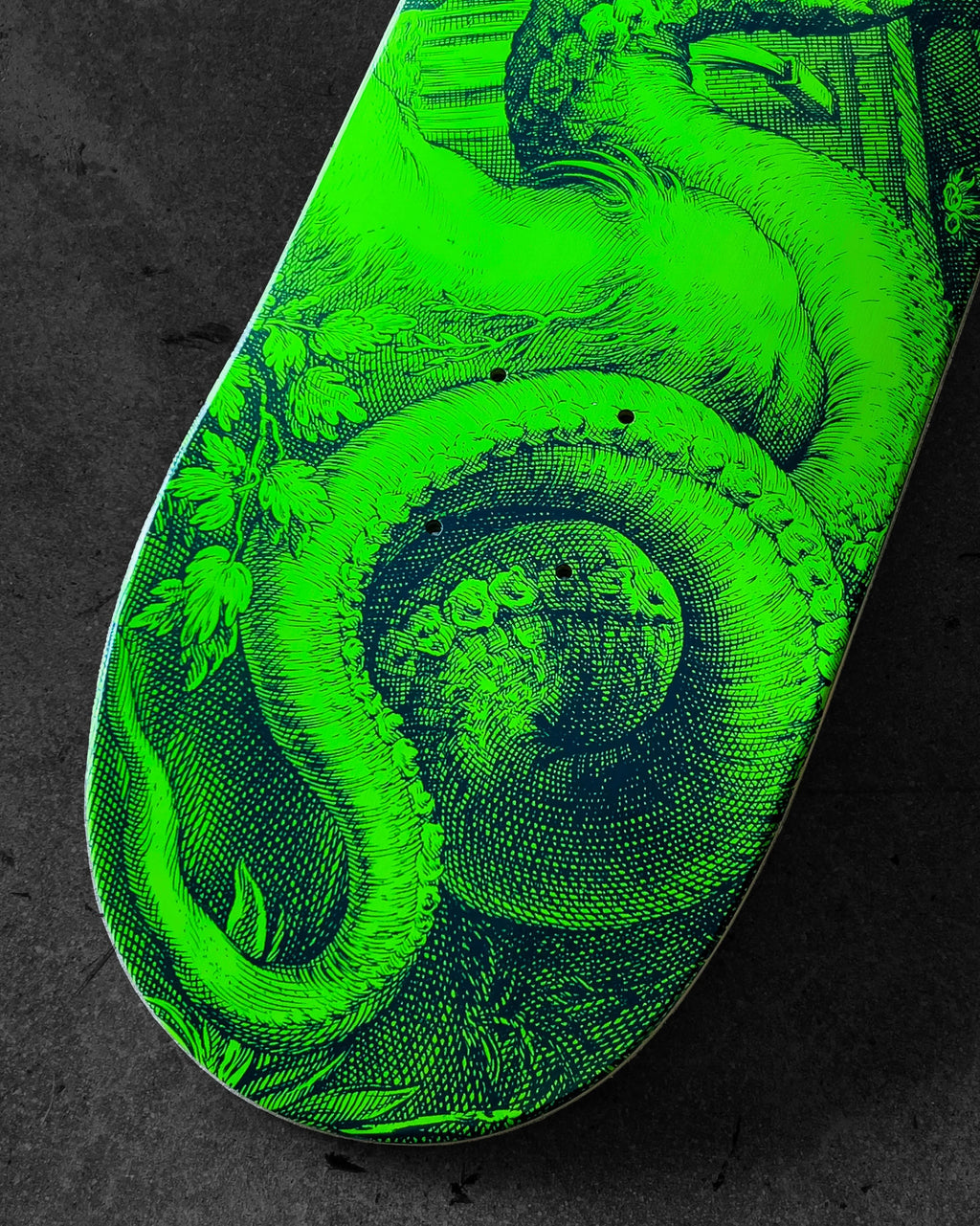 Zero Skateboard Deck Renaissance Adam Arunski 8.5" - Green