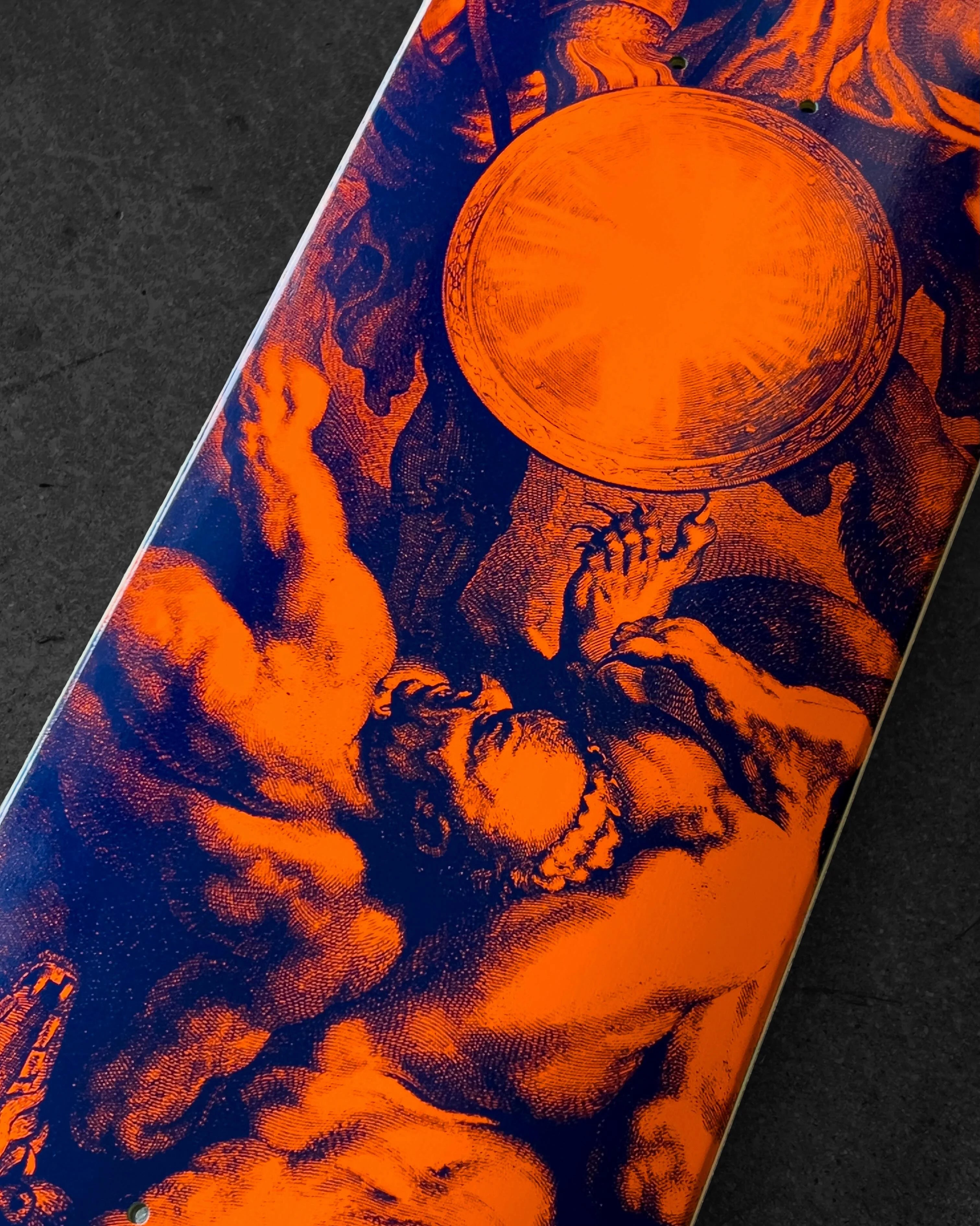 Zero Skateboard Deck Renaissance Kanaan Dern 8.25" - Orange