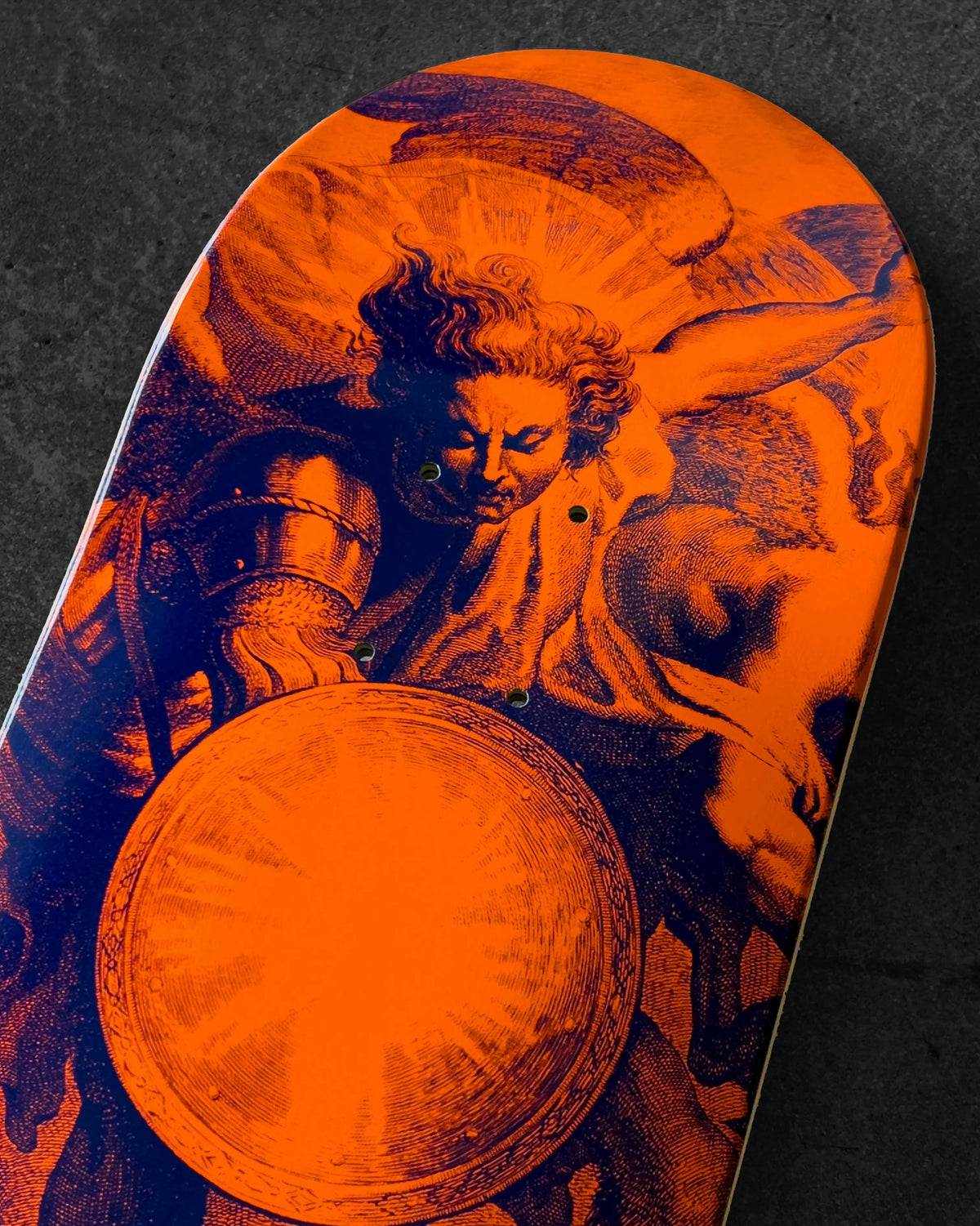 Zero Skateboard Deck Renaissance Kanaan Dern 8.25" - Orange