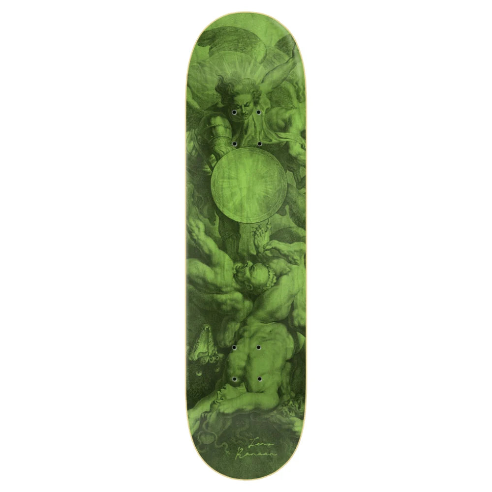 Zero Skateboard Deck Renaissance Kanaan Dern 8.25" - Orange