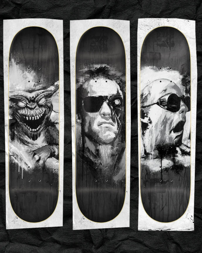 Zero Skateboard Deck Terminator Tommy Sandoval 8.375"