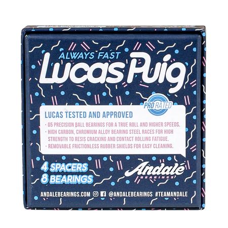Andale Lucas Puig Pro Bearings - detail