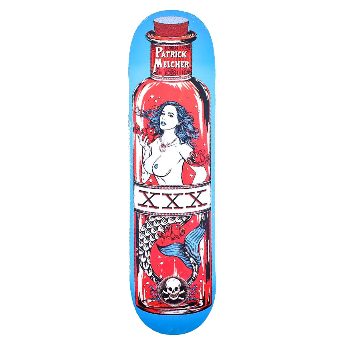 MELCHER MERMAID BLUE 8.25” Death Skateboards