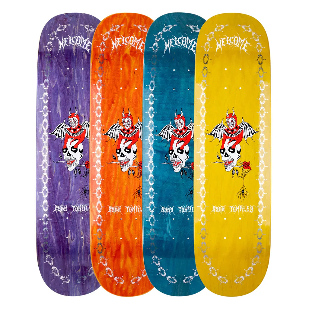 Angel - Ryan Townley Pro Model on Enenra 8.5" Welcome Skateboards