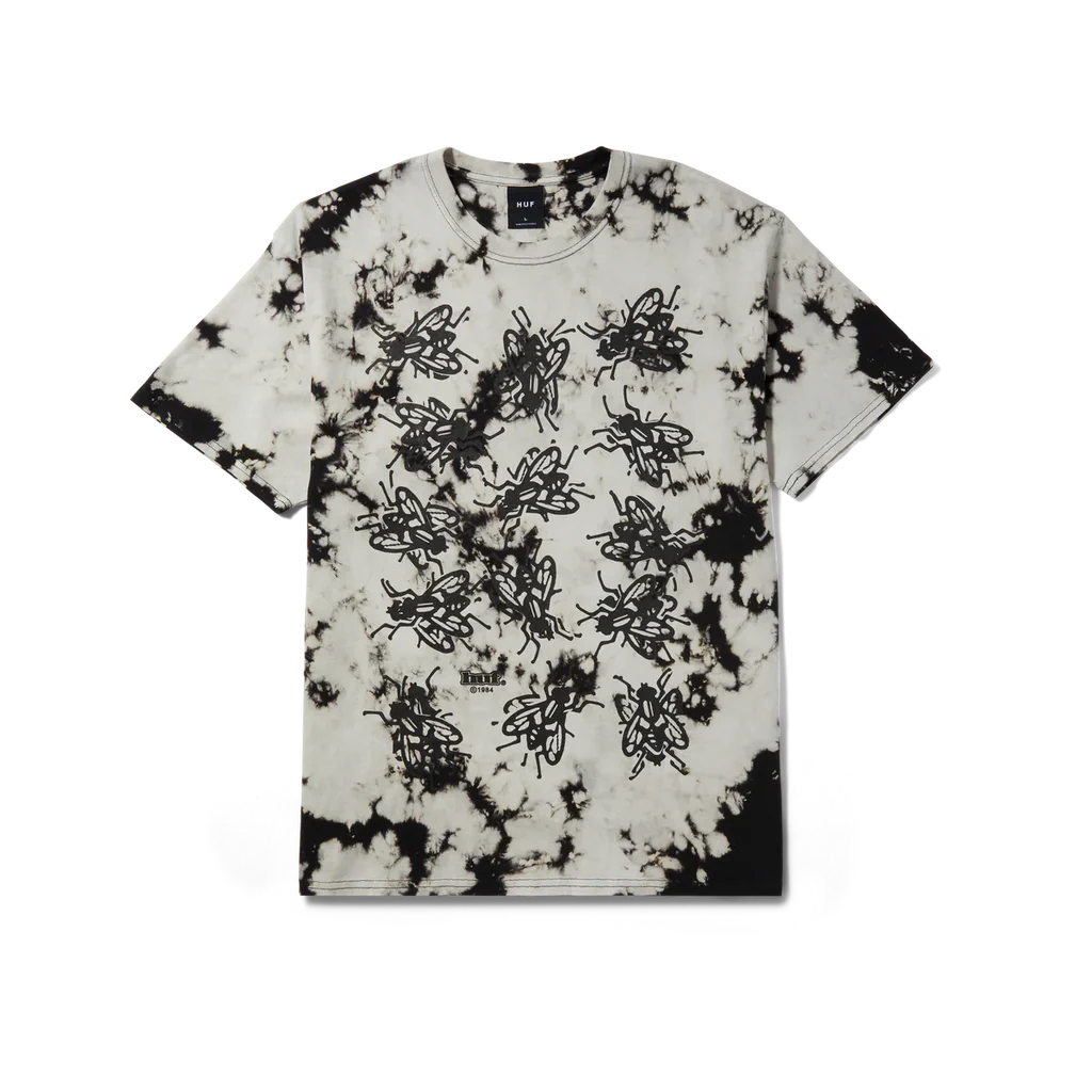 HUF Fly Situation S/S Tiedye Tee (Black)