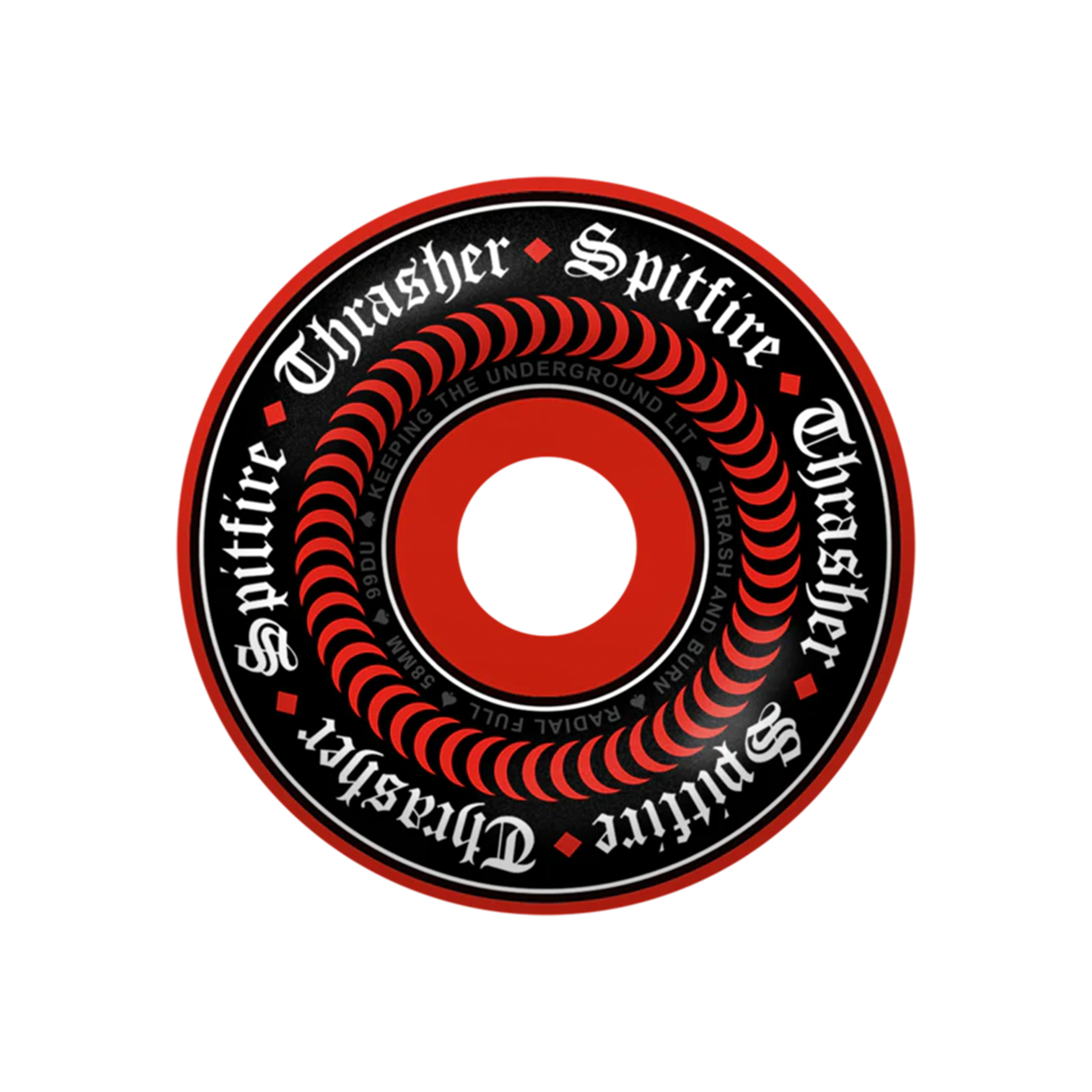 Thrasher - Oath - F499 Radial Full 58mm (Red) - 58mm