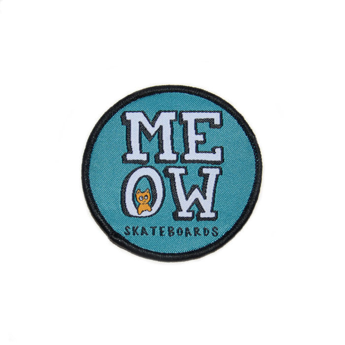 Meow Cat Woven Patch