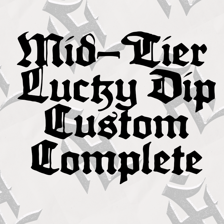 Mid-Tier Lucky Dip Custom Complete Skateboard
