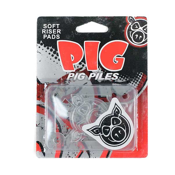 Pig Wheels Pig 1/8" Soft Risers/Shock Clear