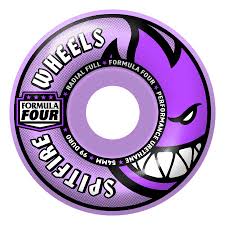 Spitfire Formula Four 99 Team Colors Radial Full Wheels 54mm Light Purple