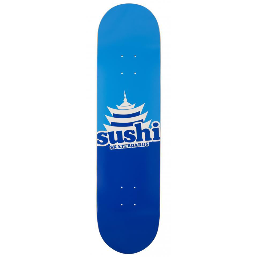 Sushi Pagoda Logo Deck 8" - Blue