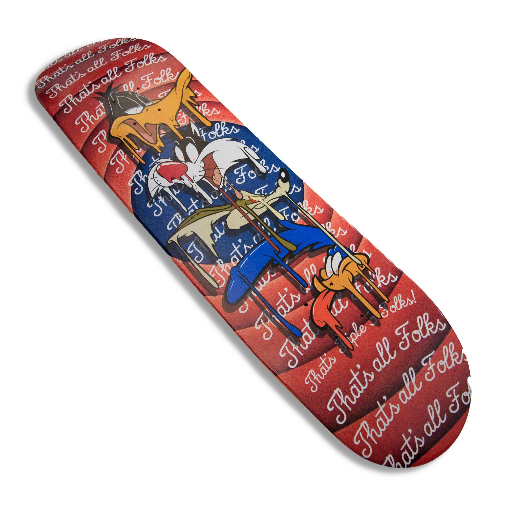 Triple 3 That's All Folks 8.75" Skate Deck
