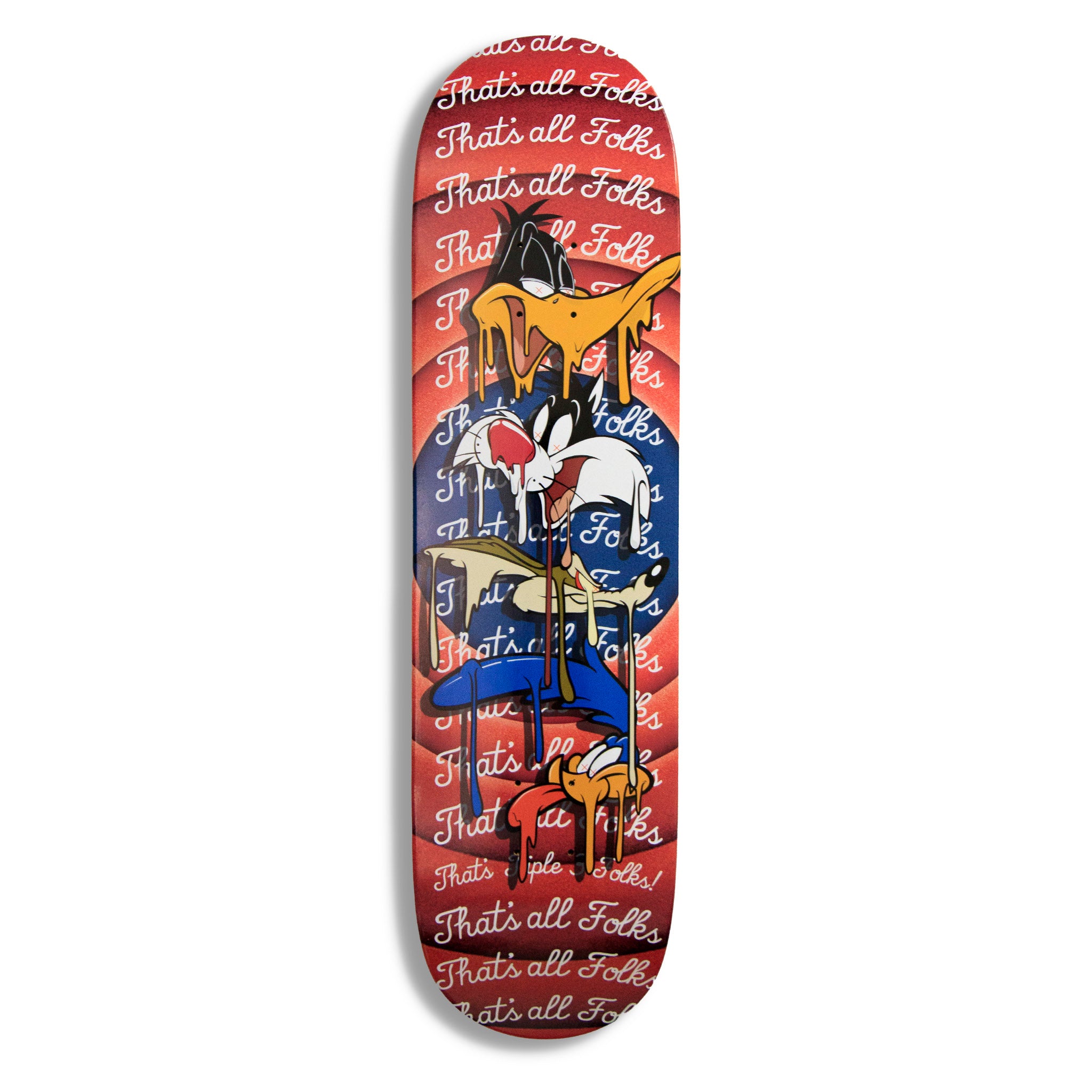 Triple 3 That's All Folks 8.75" Skate Deck