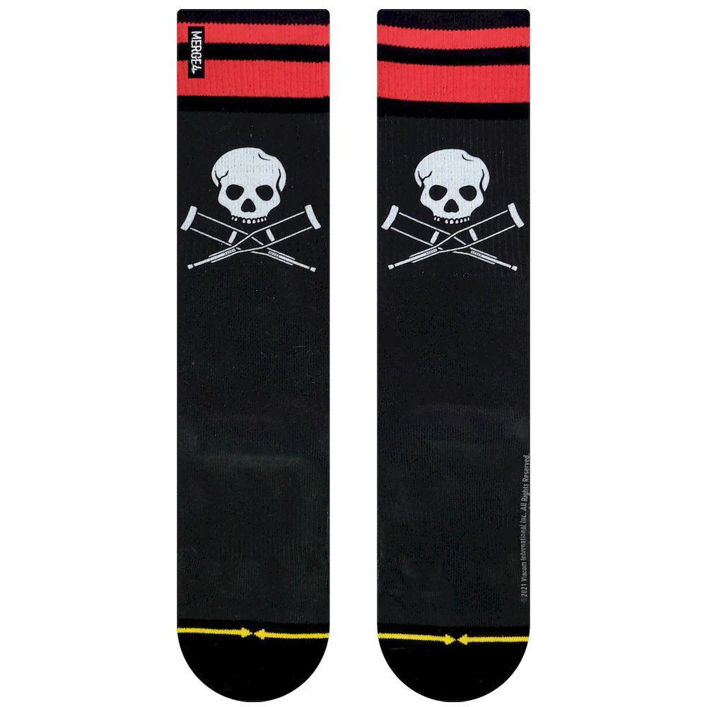 Merge4 Jackass Skulls Tall Socks